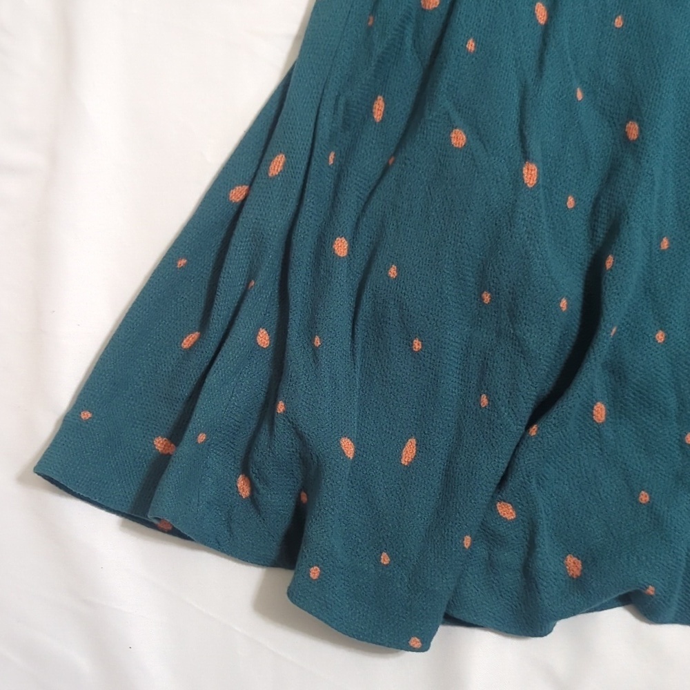 NWT Free People Abbie Reversible Mini Dress, Color Green Combo Size 2 - Picture 11 of 16